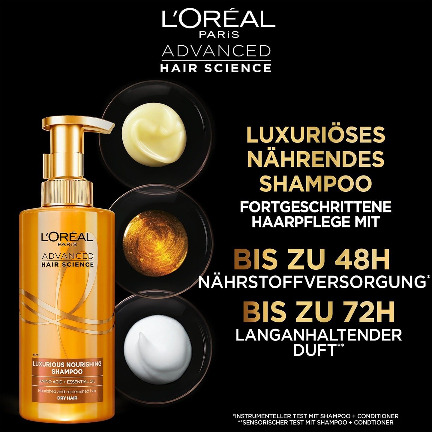Advanced Hair Science Nährpflege-Shampoo - Produktvorteil